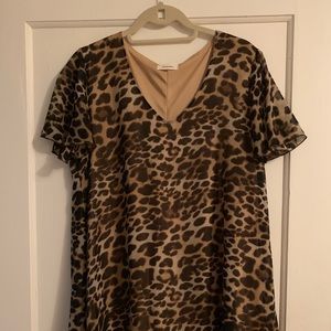 Cheetah dress